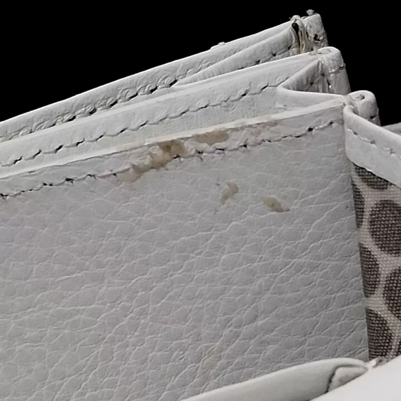 Brighton Genoa Heart White Crossbody Purse Rare - Picture 6 of 16